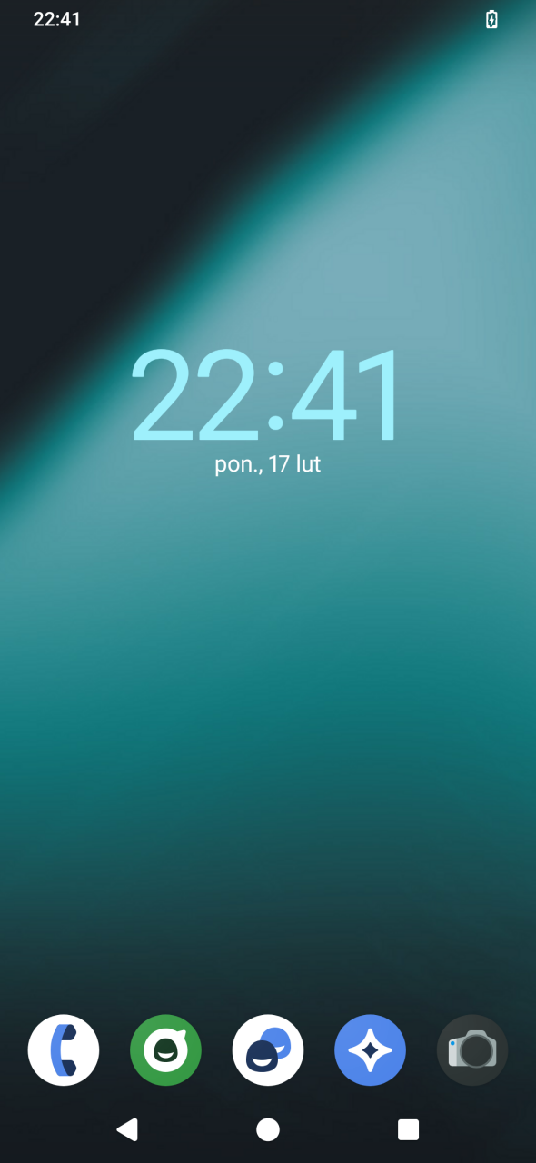 LineageOS ekran starowy